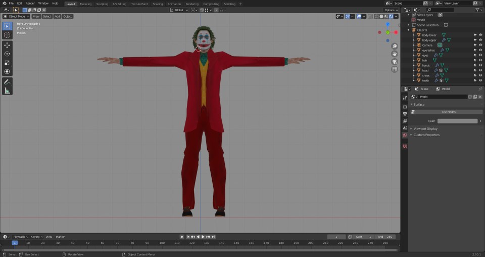 JOKER (MID-POLY) preview image 2